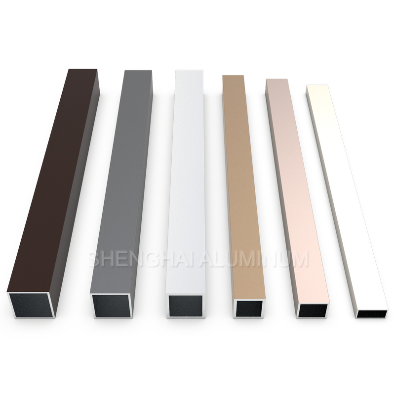 6063 T5 Aluminium Square Pipe from Shenghai Pipe and Tube, Rail, Track